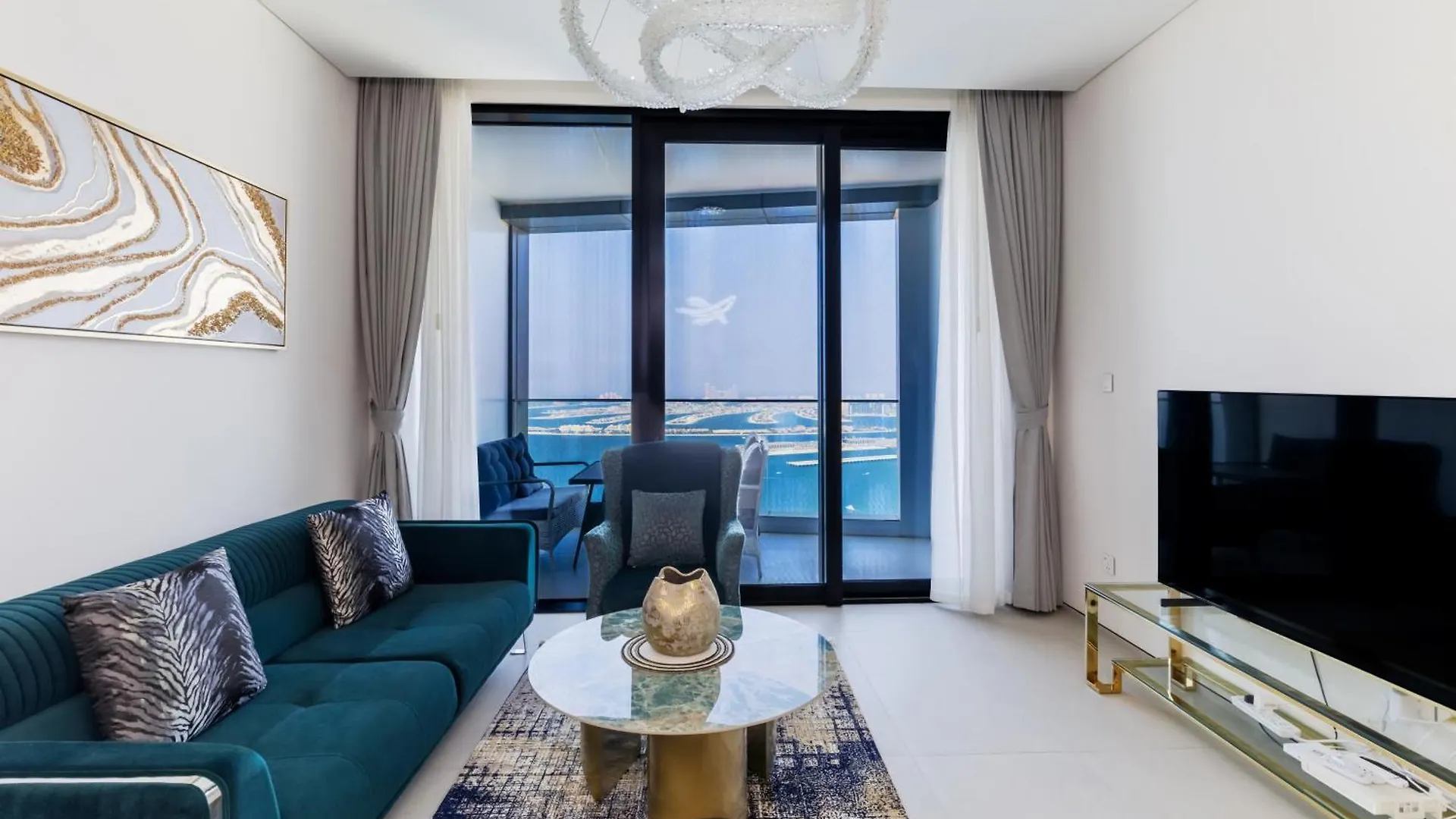 Panoramic Sea & Palm Views 2Br Address Beach Resort Jbr Дубай 0*,