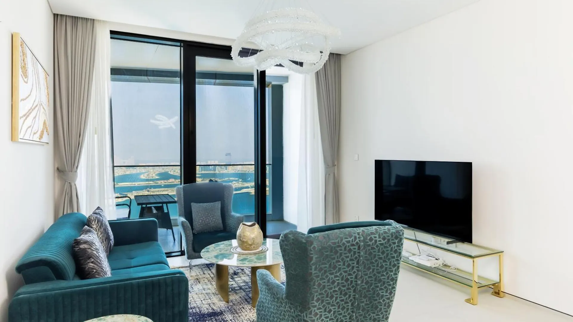 Panoramic Sea & Palm Views 2Br Address Beach Resort Jbr Дубай ОАЭ