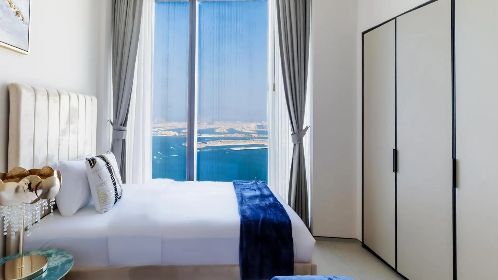 Panoramic Sea & Palm Views 2Br Address Beach Resort Jbr Дубай