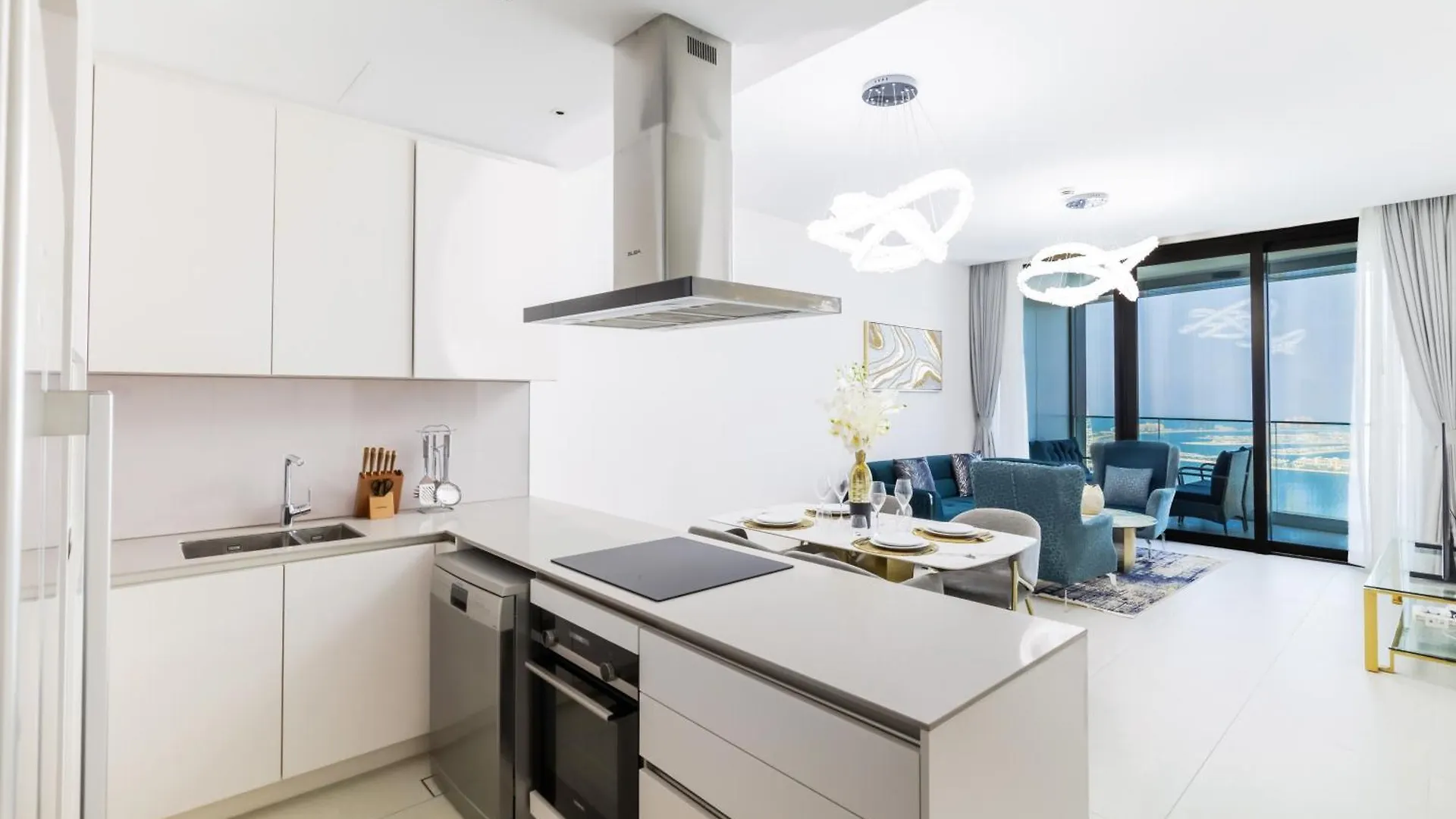 Апартаменты Panoramic Sea & Palm Views 2Br Address Beach Resort Jbr Дубай