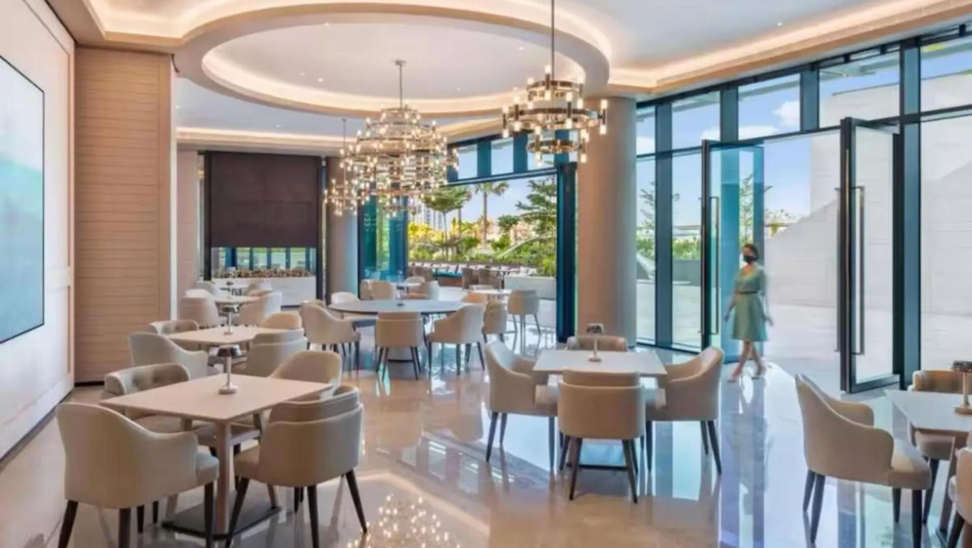 Panoramic Sea & Palm Views 2Br Address Beach Resort Jbr Дубай Апартаменты