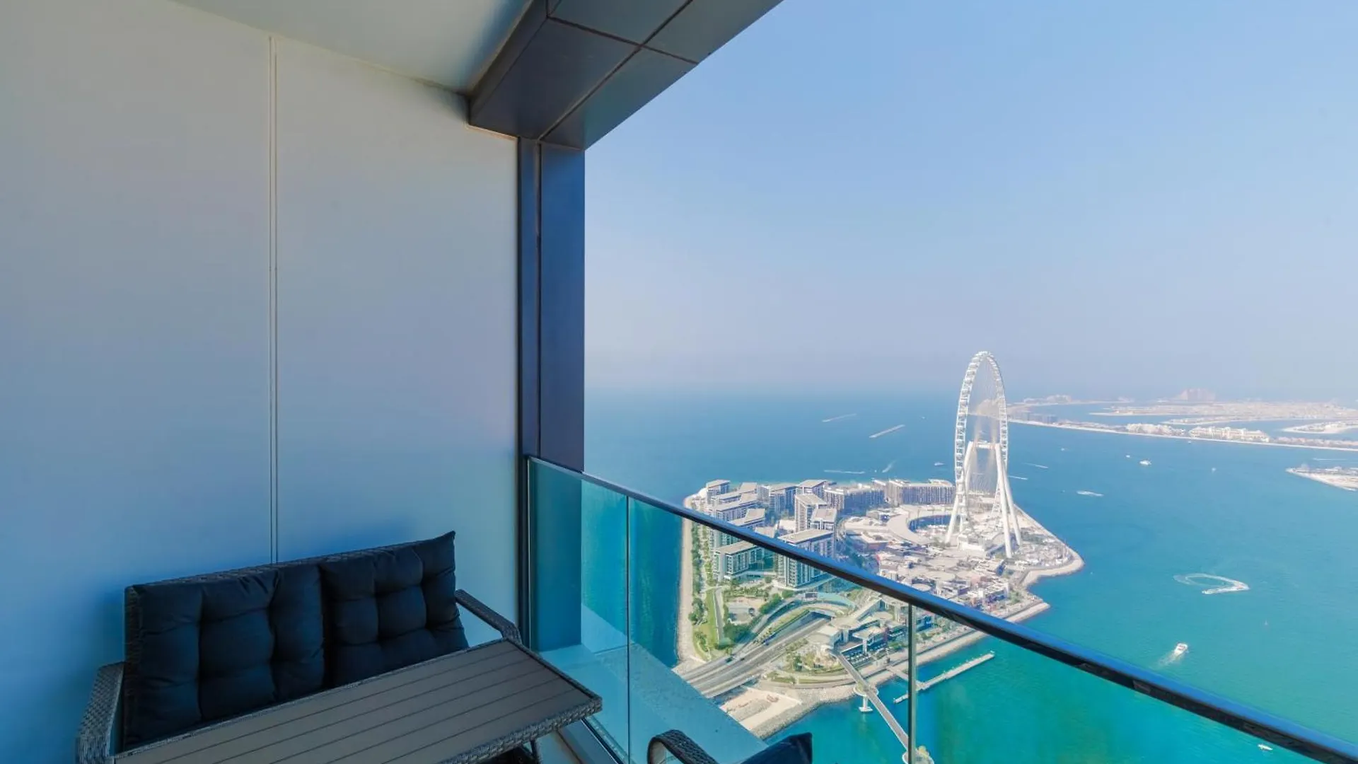 Panoramic Sea & Palm Views 2Br Address Beach Resort Jbr Dubai