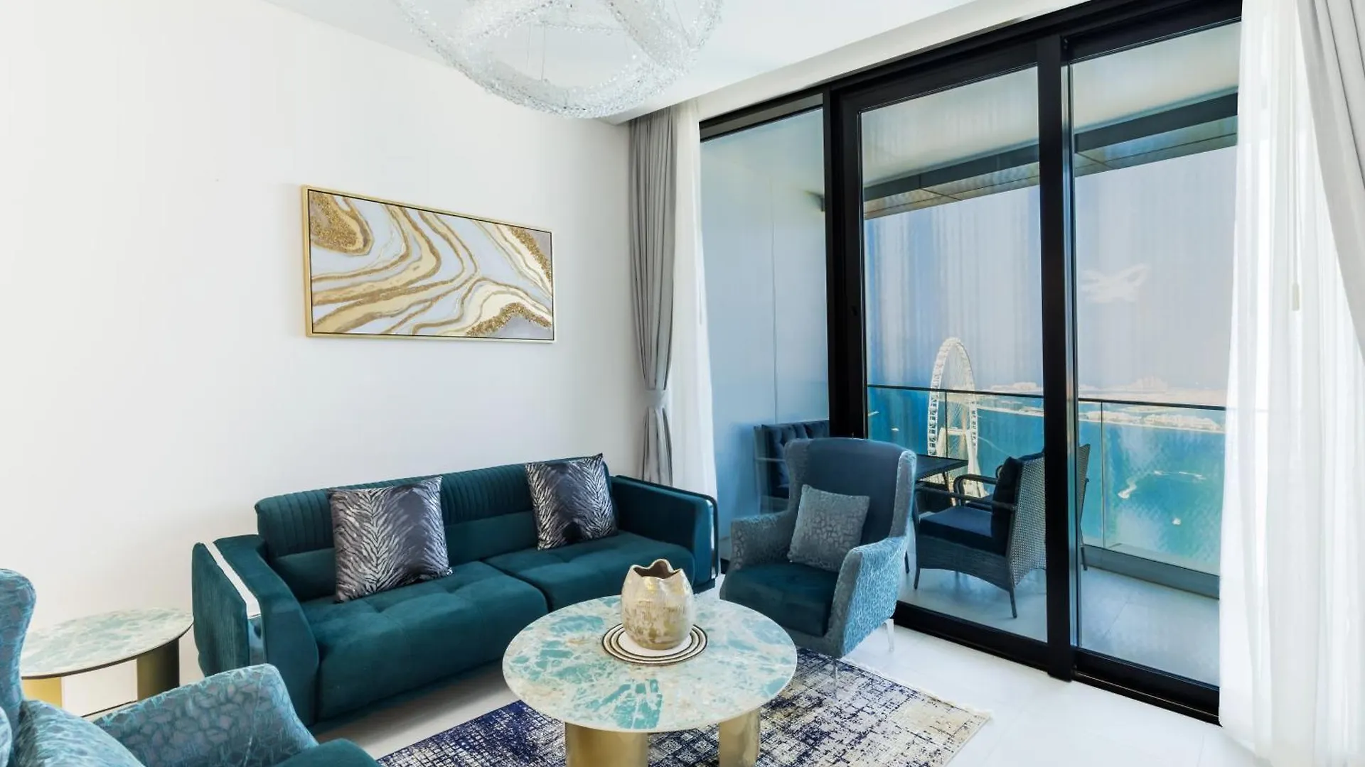 Panoramic Sea & Palm Views 2Br Address Beach Resort Jbr Dubai