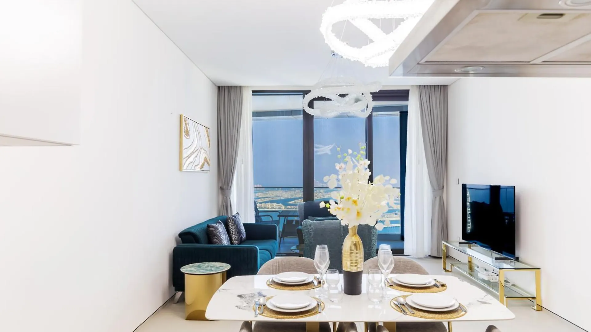 Apartment Panoramic Sea & Palm Views 2Br Address Beach Resort Jbr Dubai