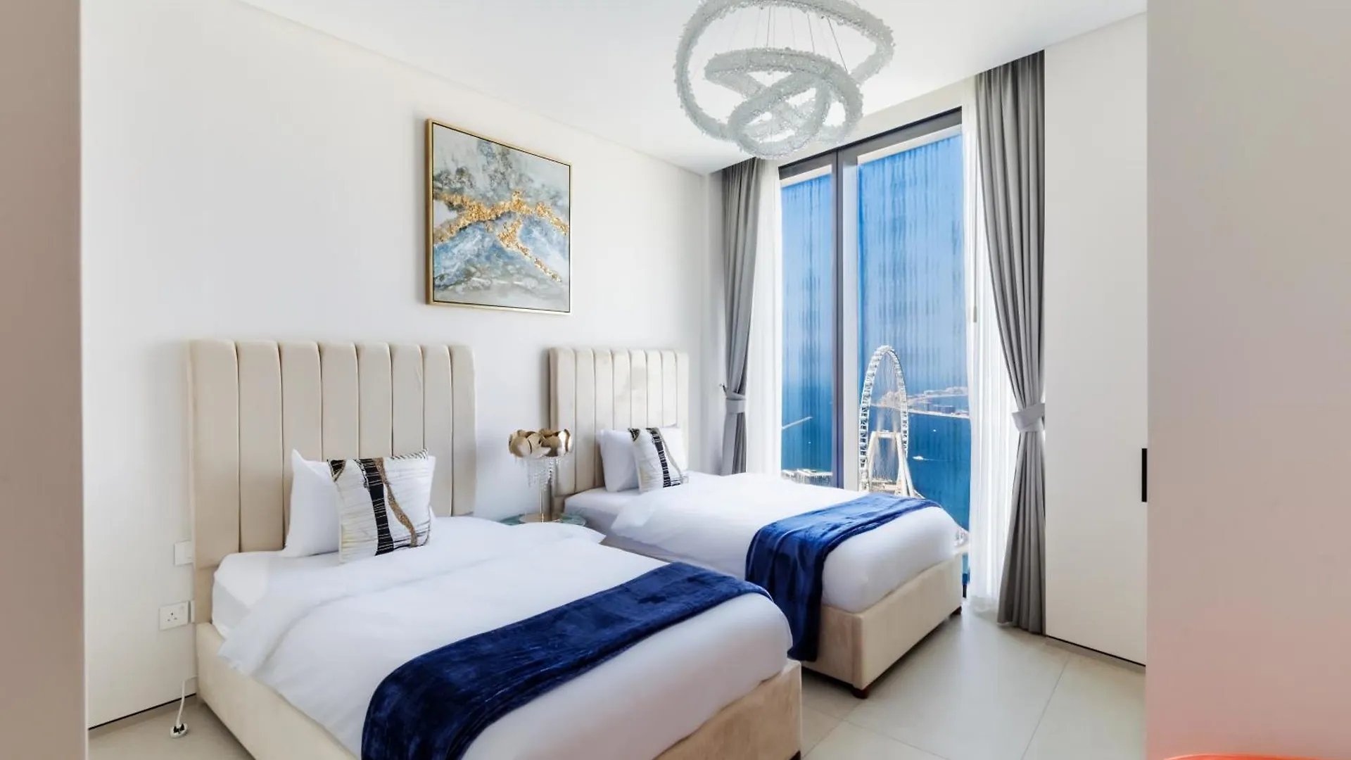 Panoramic Sea & Palm Views 2Br Address Beach Resort Jbr Dubai Apartment